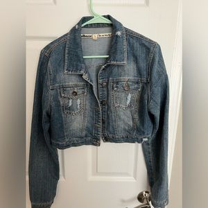 Long sleeve jean jacket